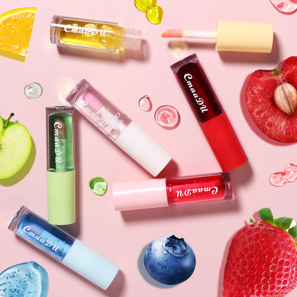 Color Changing Fruit Lip Oil - Moisturizing & Waterproof