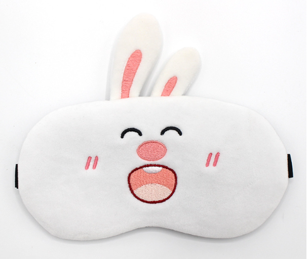 Cute Plush Sleep Mask for Relaxation and Comfort