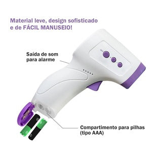 Non-contact Infrared Temperature Gun with Voice Function