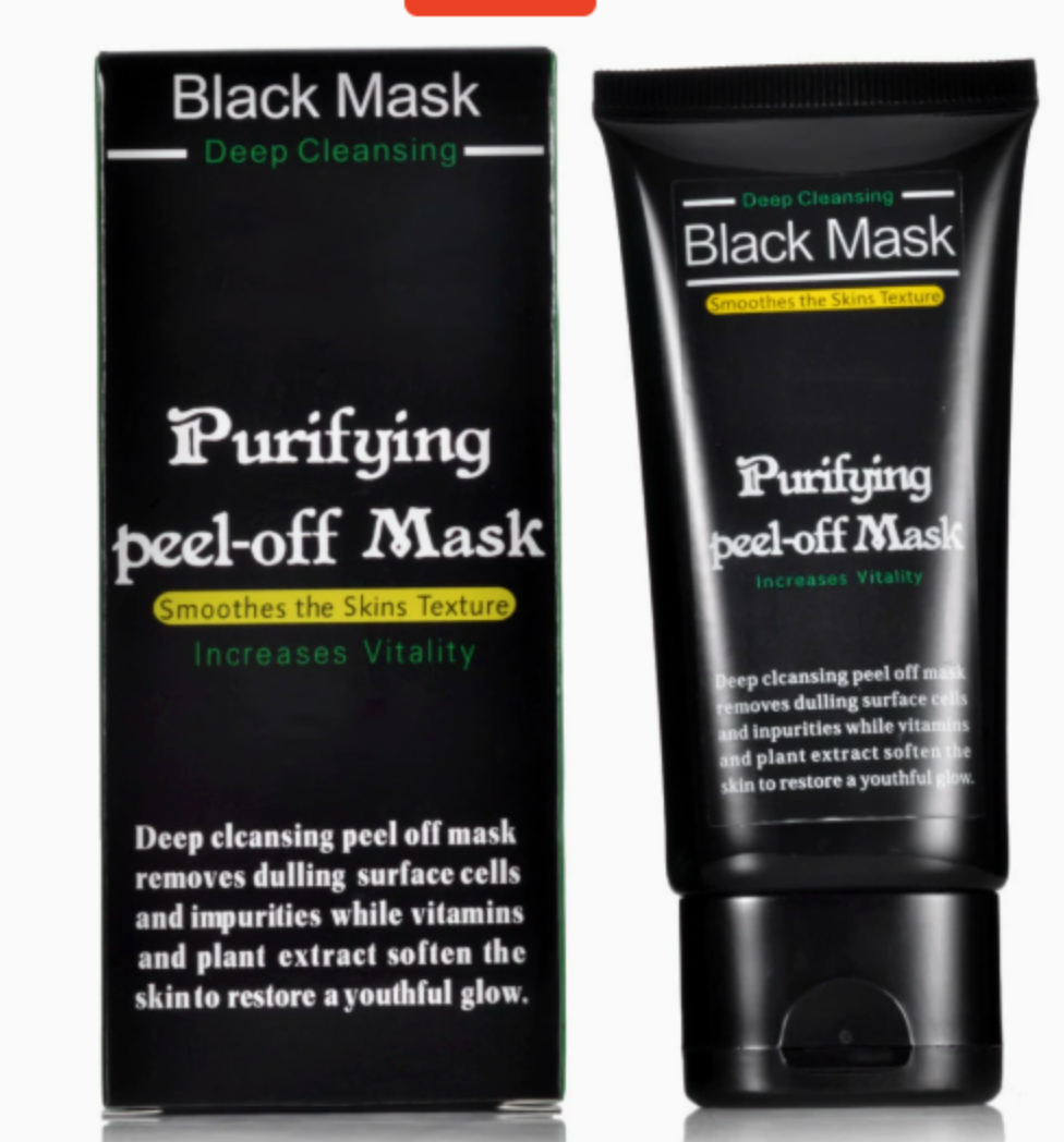 Activated Charcoal Blackhead Removal Mask and Strips