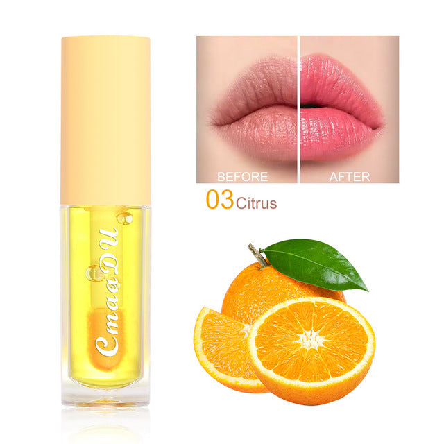 Color Changing Fruit Lip Oil - Moisturizing & Waterproof