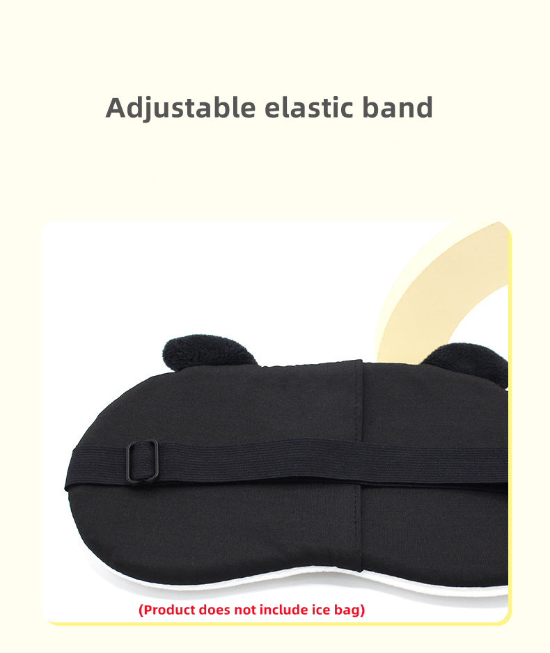 Cute Plush Sleep Mask for Relaxation and Comfort